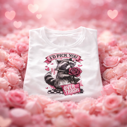 I'd Pick You Over Trash T-Shirt